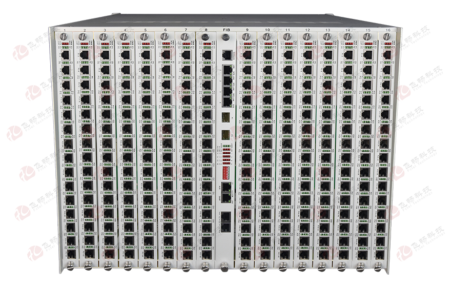飛暢科技-960路電話光端機（8U 19英寸，SFP 1+1光備份）